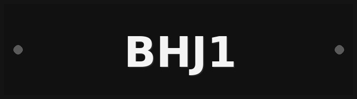 Plate BHJ1