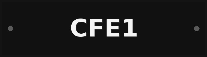 Plate CFE1