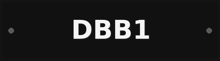 Plate DBB1