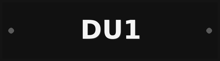 Plate DU1