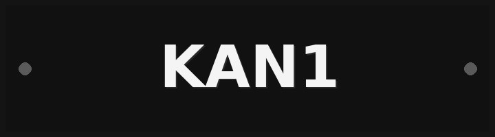 Plate KAN1